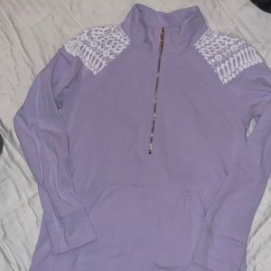 Lilly Pulitzer 3/4 Zip pullover